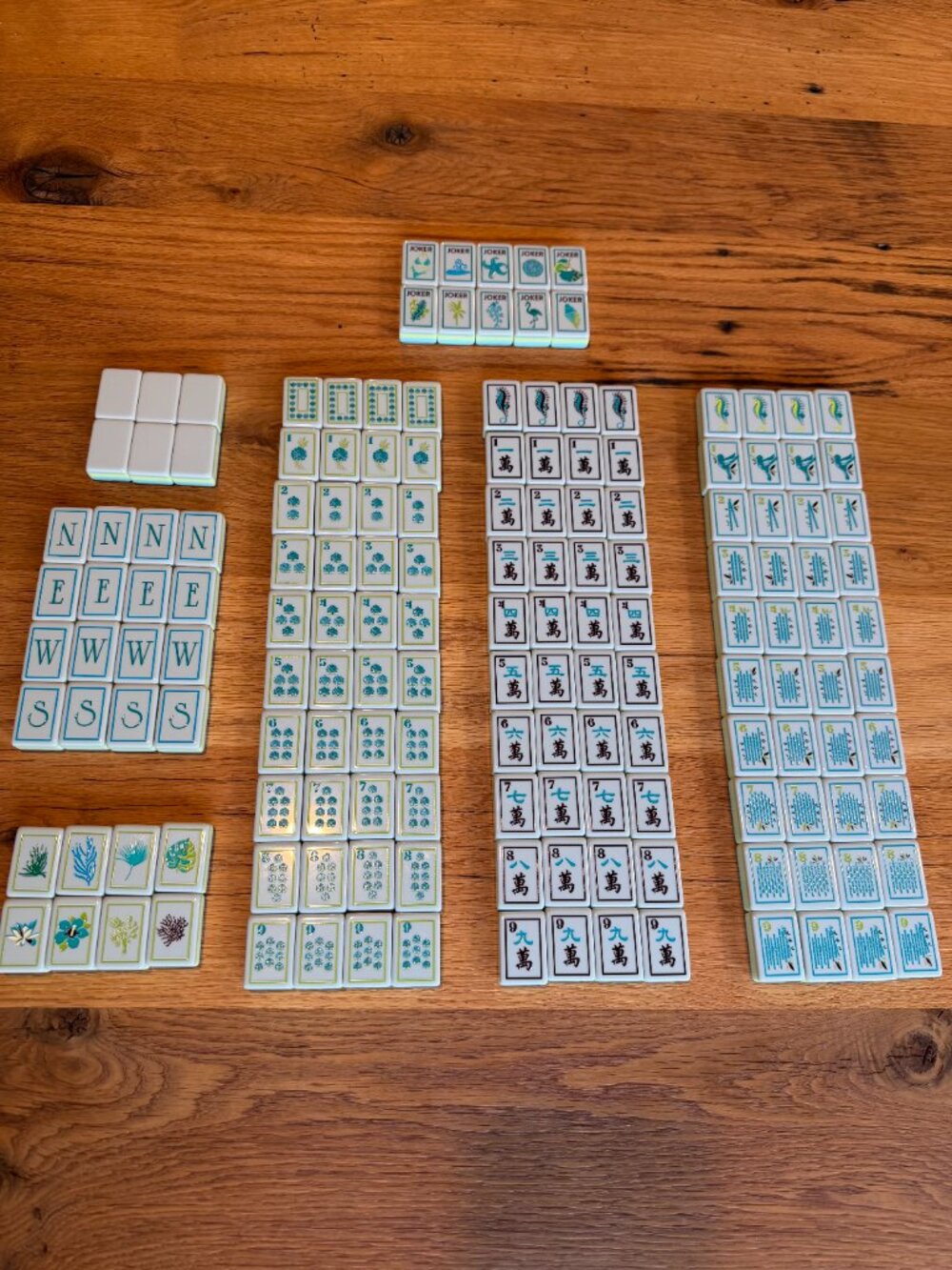 Mah Jongg tiles - custom, tropical ocean theme!
